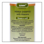 Baksons Sunny Herbals Henna mit Aloe Vera Sheen-n-Soft Haarshampoo