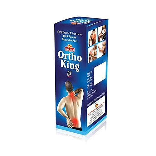 Balaji Sansthan Ayurvedic Ortho King Pain Relief Oil And Healthy Joints Oil & Capsule