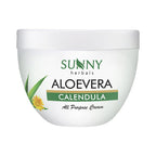 Bakson's Sunny Herbals Aloe Vera Calendula mit Allzweck-Hautpflegecreme