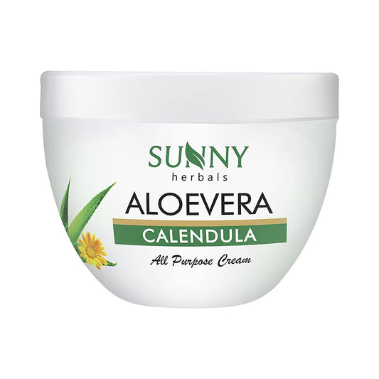 Bakson's Sunny Herbals Aloe Vera Calendula mit Allzweck-Hautpflegecreme