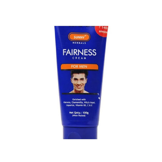 Bakson's Sunny Herbals Fairness für Männer sorgt für strahlende Hautpflegecreme, 100 g