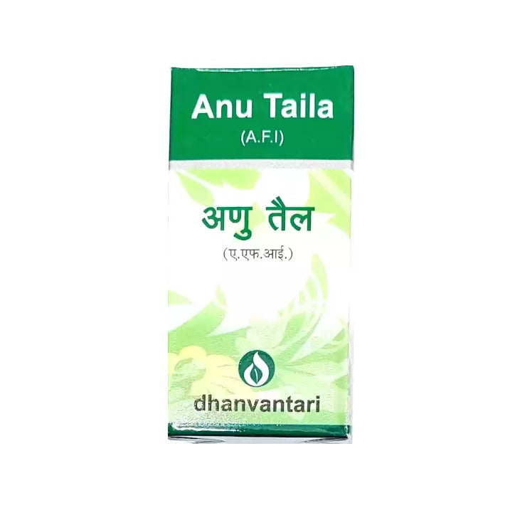 Dhanvantari Ayurvedic Anu Taila Useful In Shiroroga Oil 30ml