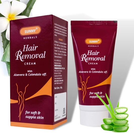 Bakson's Sunny Herbals Hair Removal With Aloevera & Supple Skin Care Cream