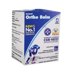 Deemark Ayurvedic Ortho Balm For Joint Pain,Back Pain,Muscle Pain & Twitching Balm 50 Gm