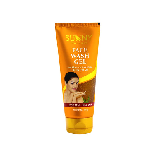 Bakson's Sunny Herbals Face Wash Gel Calendula And Tea Tree Oil Natural Cleanser Gel