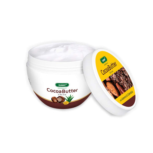 Bakson's Sunny Herbals Kakaobutter und Calendula für ein erfrischendes Aussehen, Hautpflegecreme, 125 g