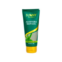 Bakson's Sunny Herbals Aloe Vera Skin mit Aloe Vera für gesunde Hautpflege, Gel, 100 g