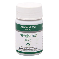 Dhanvantari Ayurvedic Agnitundi Vati - Nützlich bei Appetitlosigkeit - Tablette