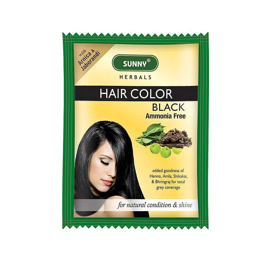 Bakson's Sunny Herbals Hair (Black,Dark Brown,Light Brown & Burgundy) Shine Color