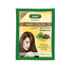 Bakson's Sunny Herbals Hair (Black,Dark Brown,Light Brown & Burgundy) Shine Color