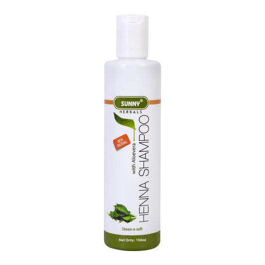 Baksons Sunny Herbals Henna mit Aloe Vera Sheen-n-Soft Haarshampoo