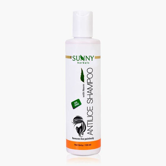 Bakson's Sunny Herbals Anti-Läuse mit Neem, zur sicheren Entfernung von Läusen, Shampoo, 150 ml