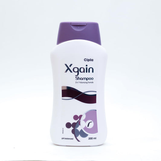 Xgain Shampoo 2 in 1 Volumzing Formula PH Balanced 200ml