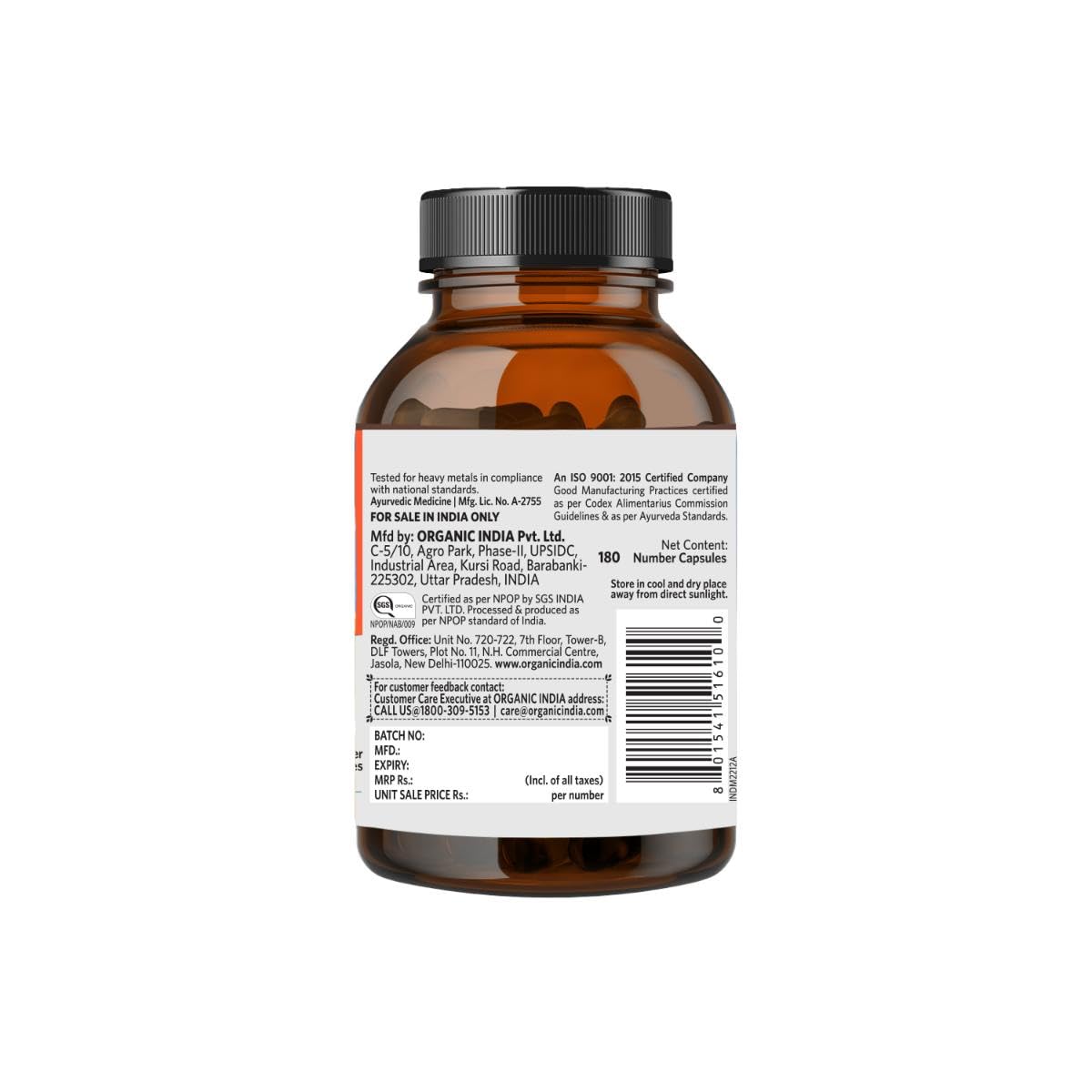 Organic India Triphala Capsule & Powder to Purify Blood & Cure Digestion