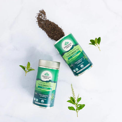 Organic India Tulsi Green Tea Classic