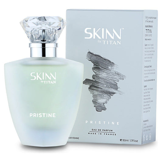 Skinn By Titan Pristine Eau de Parfum für Damen, EdP-Parfümspray, 20 ml, 50 ml und 100 ml