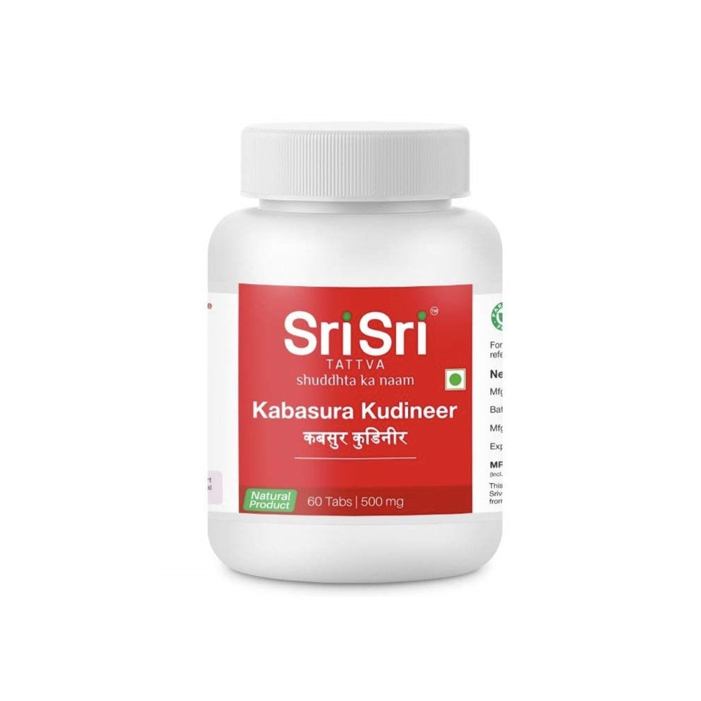 Sri Sri Tattva Ayurvedic Kabasura Kudineer 500mg 60 Tabletten