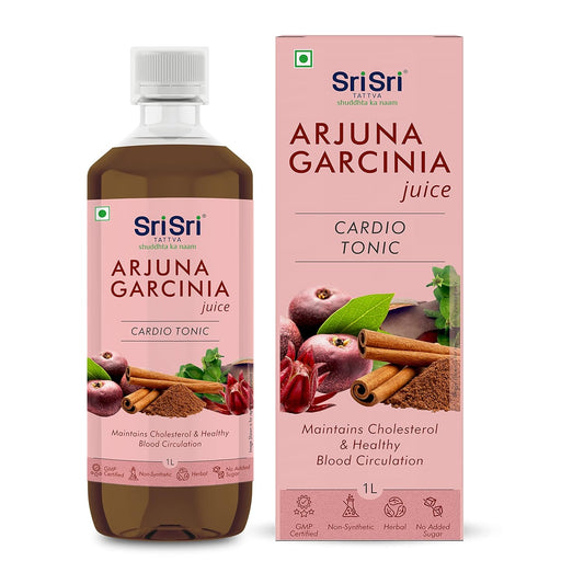 Sri Sri Tattva Ayurvedischer Arjuna Garcinia-Saft 1 Liter