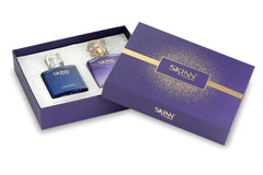 Skinn By Titan Mini Gift Set For Men & Women Eau de Toilette Perfume Spray Verge 25ml & Sheer 25ml