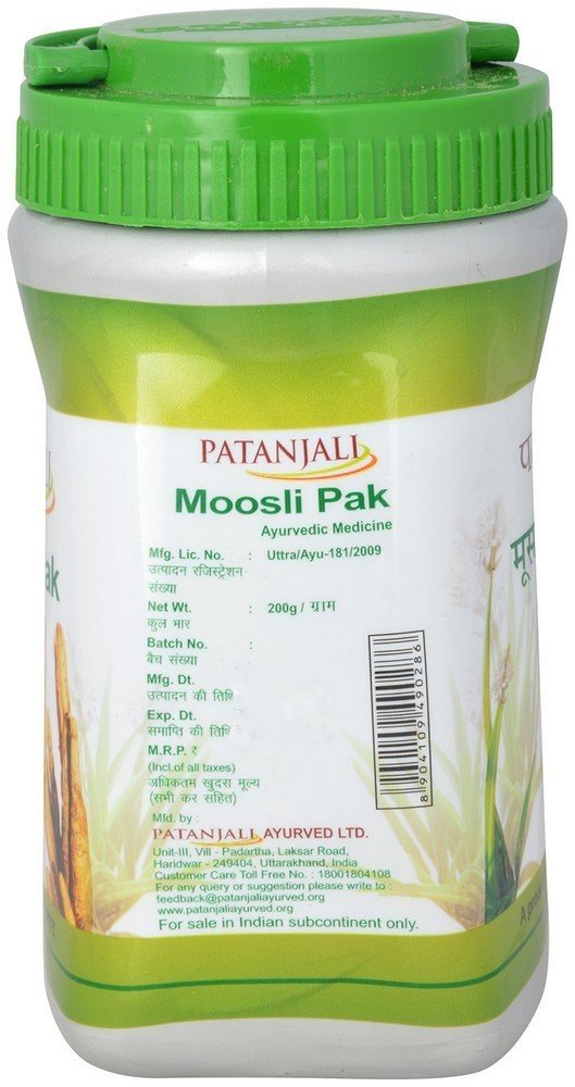 Patanjali Ayurvedic Moosli Pak 200g