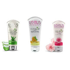 Lotus Herbals WhiteGlow 3-In-1 Deep Cleansing,Advance Pink Glow & Vitamin C Radiance Skin Whitening Facial Foam Face Wash For Sll Skin Types