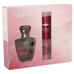 Skinn Celeste Coffret For Women 50ml Perfume Spray + 75ml Deodorant