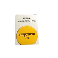 Unjha Ayurvedic Pharmacy Vatkulantak Ras Tablette zur Verstopfungskontrolle