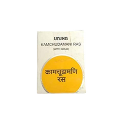 Unjha Ayurvedic Kamchudamani Ras (S.Y) Tablets