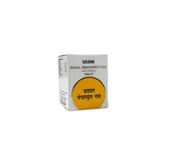 Unjha Ayurvedic Praval Panchamrut Ras Digestion Tablets