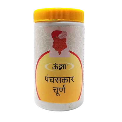 Unjha Ayurvedic Panchsakar Churna Constipation Control Powder 100g