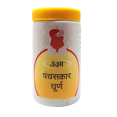 Unjha Ayurvedic Panchsakar Churna Constipation Control Powder 100g