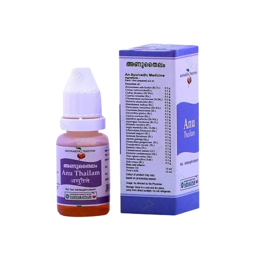 Vaidyaratnam Ayurvedisches Anu Thailam 10 Ml