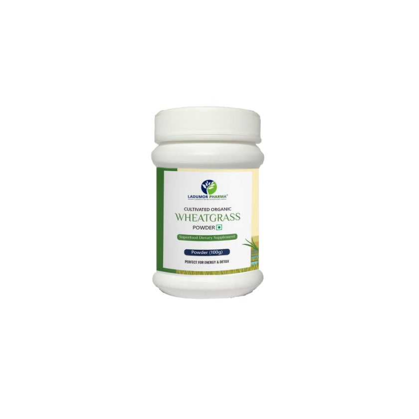 Ladumor Wheatgrass Cultivated Organics Powder 100gm