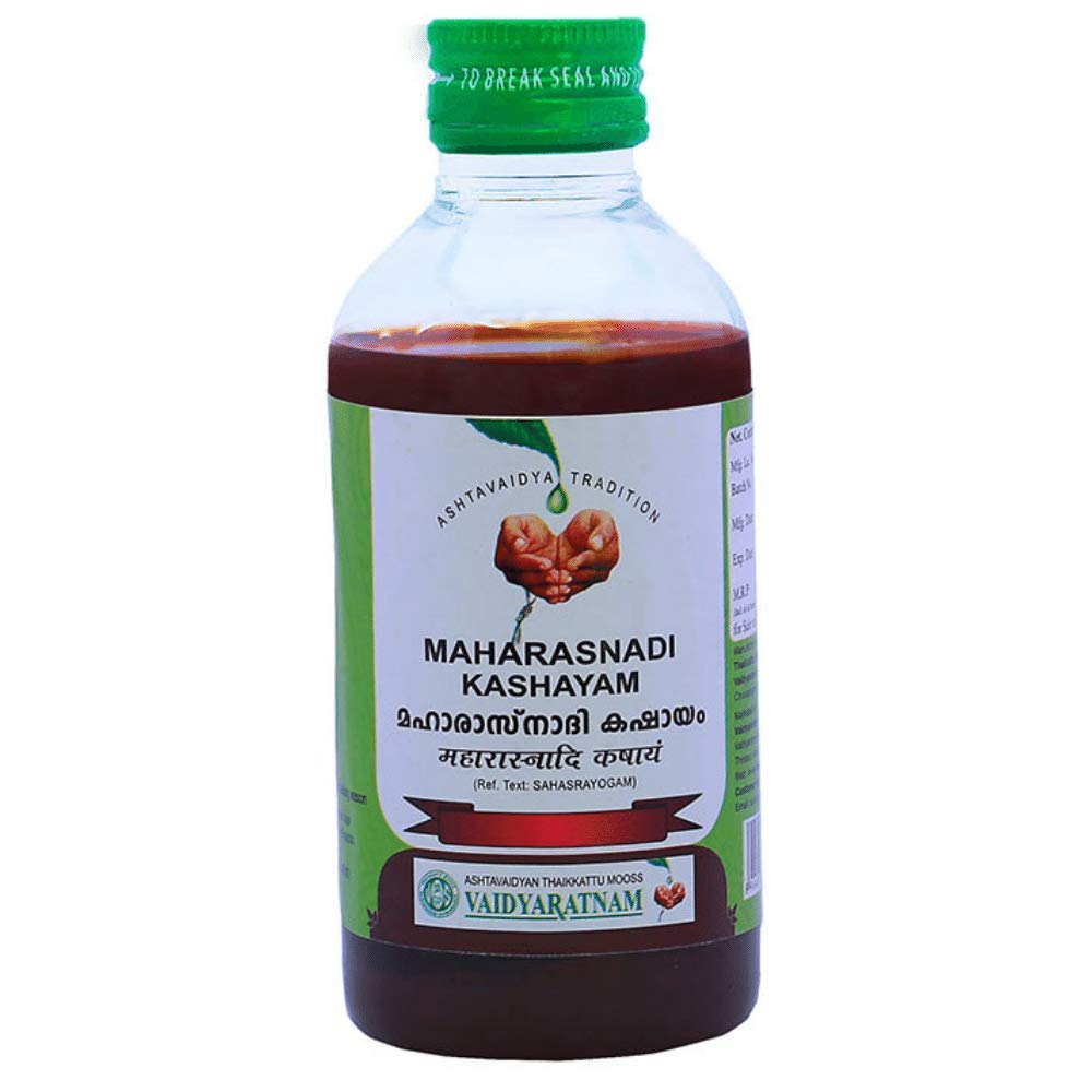 Vaidyaratnam Maharasnadi Kashayam Liquid 200 Ml