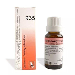 Dr Reckeweg Homoeopathy R35 Teething Aches Drops 22 ml