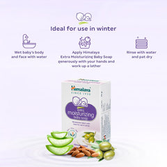 Himalaya Extra Moisturizing Baby Care Gently Cleanses Winter Soap