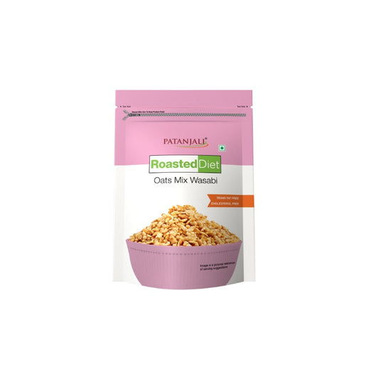 Patanjali Roasted Diet Oat Mix Wasabi 125g