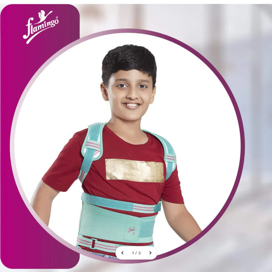 Flamingo Health Orthopaedic Pediatric Dorsolumbar Spinal Brace Code 2210