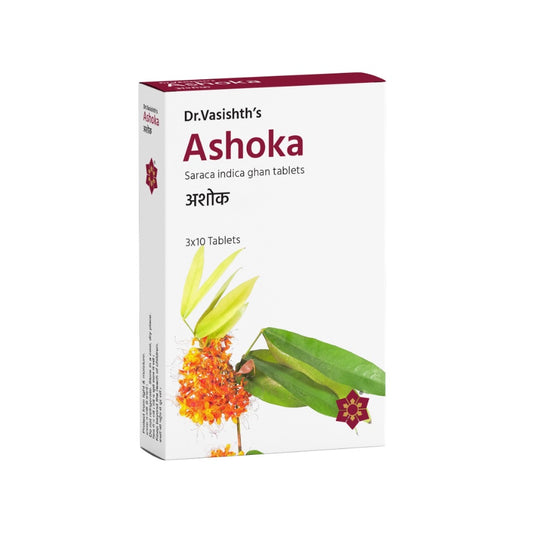 Dr.Vasishths ayurvedisches Ashoka 3 x 10 Tabletten