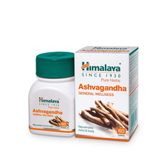 Himalaya General Wellness Herbal Ayurvedic Ashvagandha 60 Tablets