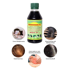 MahaBhringaraj Ayurvedic Hair Oil