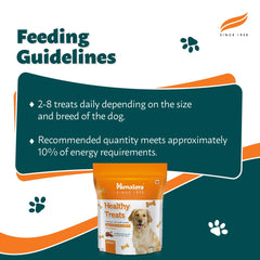 Himalaya Healthy Treats Dog Pellet 1 Kg (Adult) (Chicken Flavor)