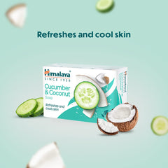 Himalaya Cucumber & Coconut Refreshes And Cools Skin Soap