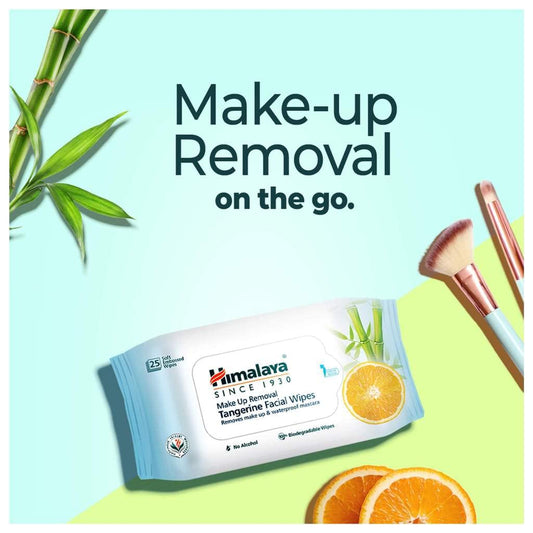 Himalaya Herbals Make-up-Entferner Mandarine Gesichtstücher