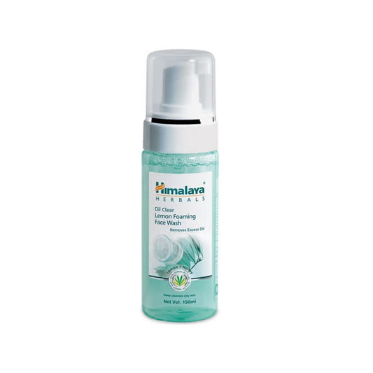 Himalaya Herbal Ayurvedisches Körperpflegeöl Clear Lemon, schäumend, entfernt überschüssiges Öl, Gesichtswaschmittel, 150 ml