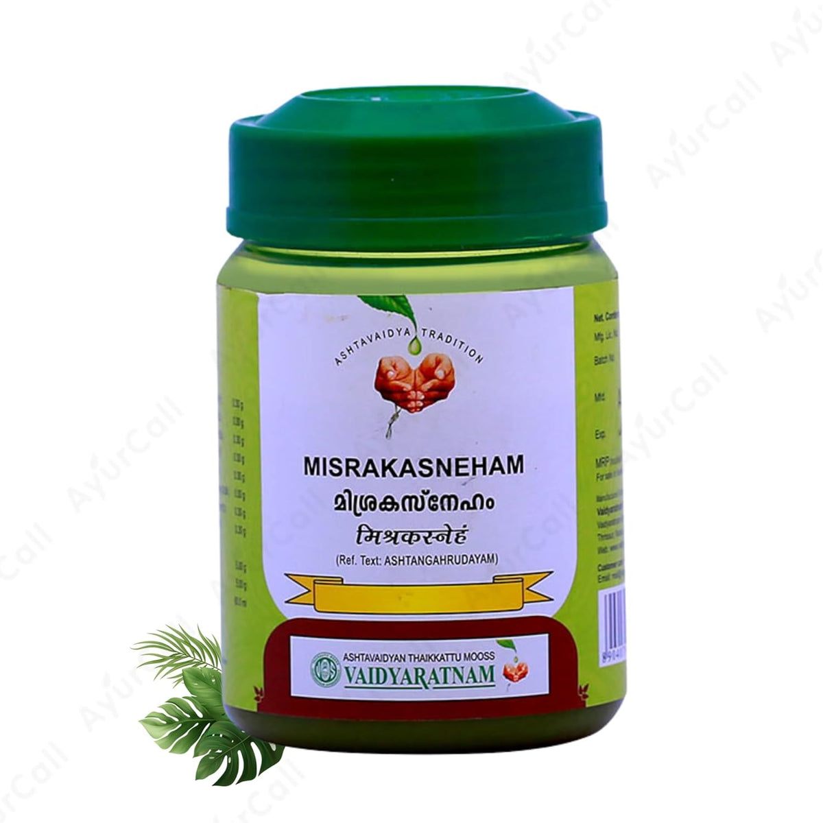 Vaidyaratnam Misrakasneham 150g