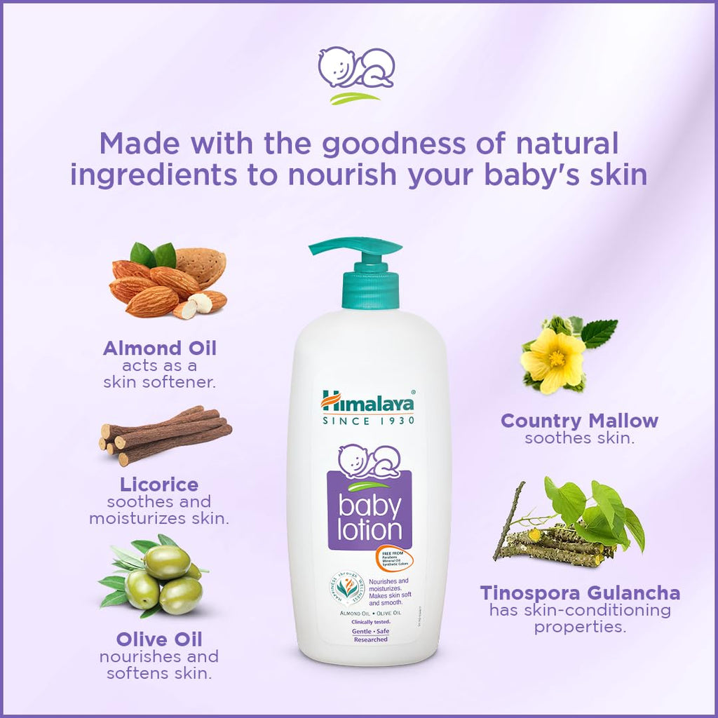 Himalaya Herbal Ayurvedic Baby Care A Natural Moisturizer Lotion