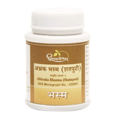 Dhootapapeshwar Ayurvedic Abhraka Bhasma (Shataputi) Powder