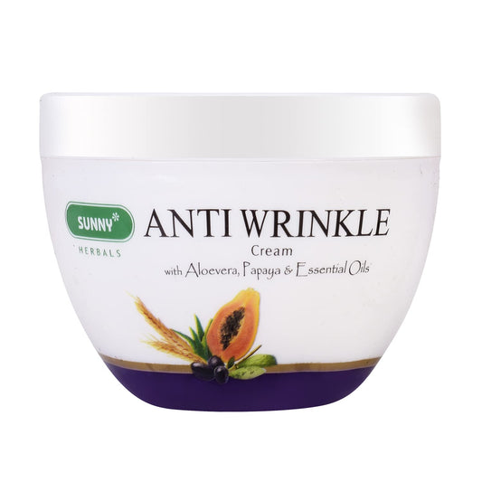 Bakson's Sunny Herbals Anti-Falten-Hautpflegecreme mit Aloe Vera, Gurke und Papaya für ein jugendliches Aussehen