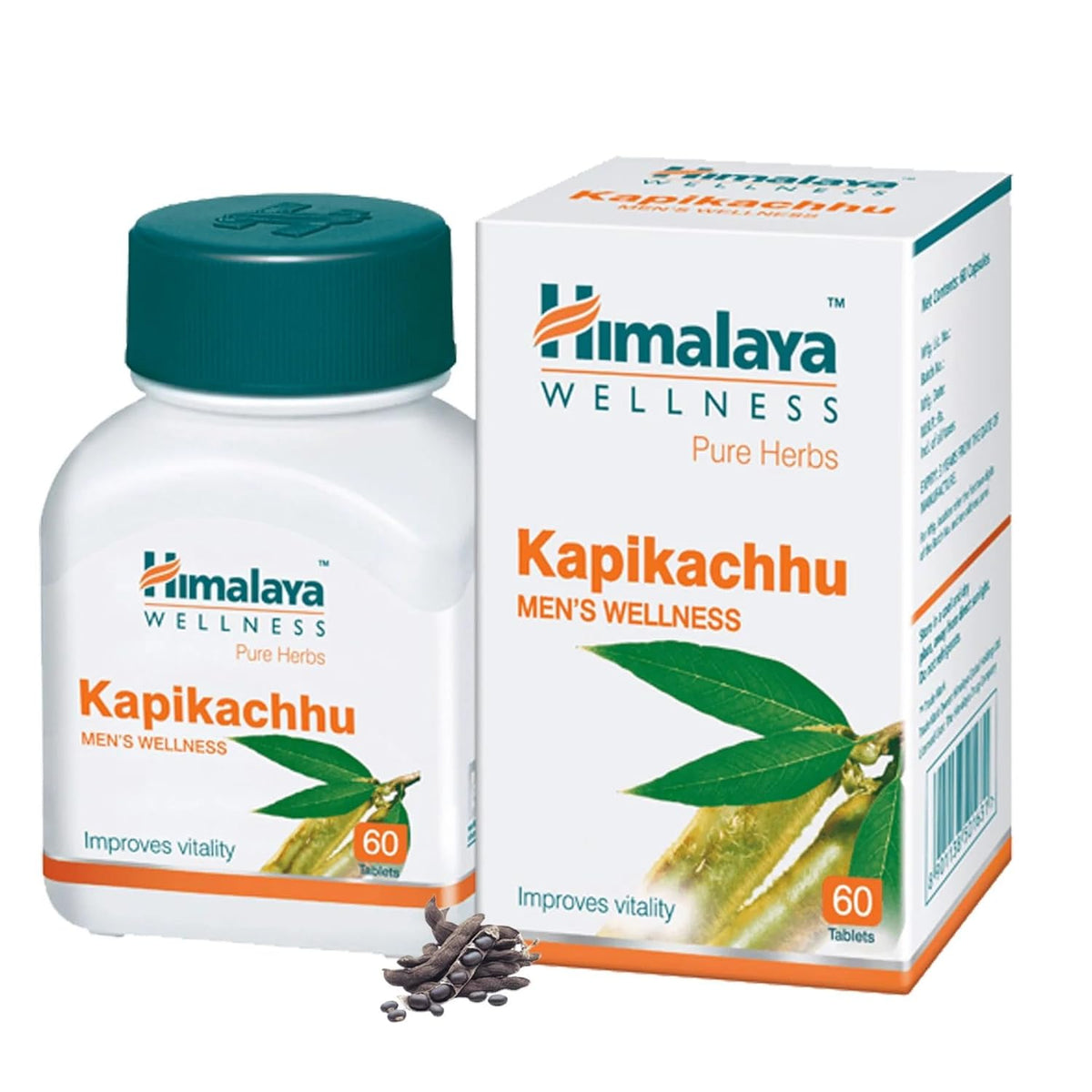 Himalaya Pure Herbs Kapikachhu Men's Wellness 60 Tablets